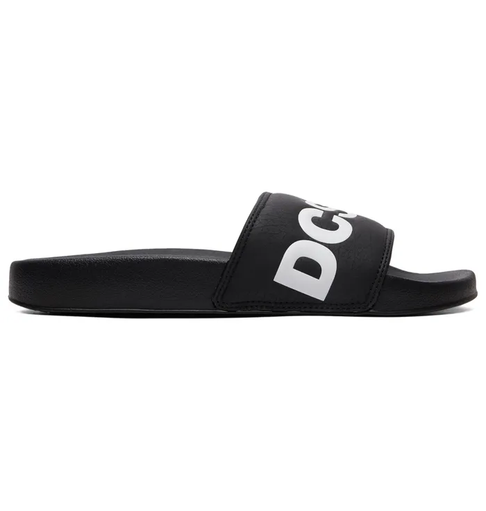 Men DC Slides blackwhite Slides DC Shoes