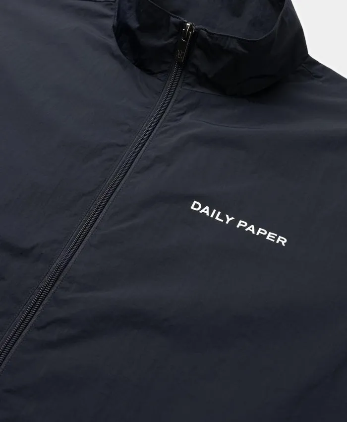 Men Deep Navy Eward Jacket Daily Paper Jackets Men Deep Navy Eward Jacket Daily Paper Jackets