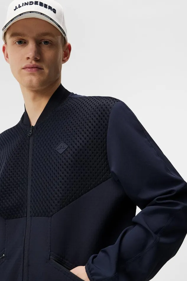 Men DIAMOND TECH BOMBER JL Navy JLindeberg Jackets