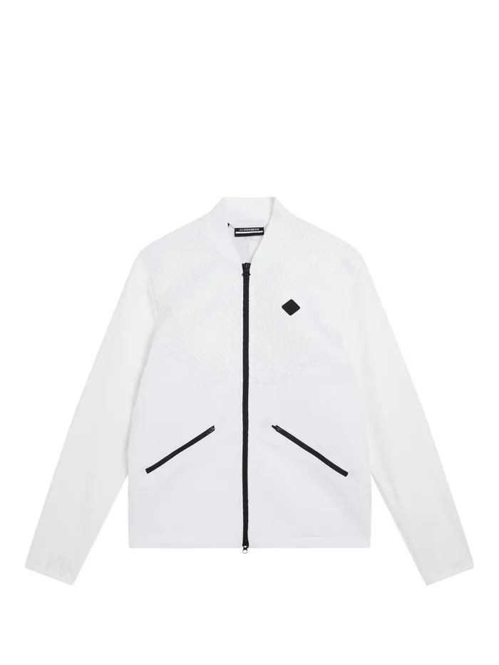 Men DIAMOND TECH BOMBER White JLindeberg Jackets Men DIAMOND TECH BOMBER White JLindeberg Jackets