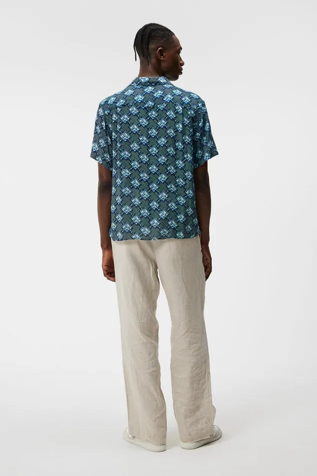 Men Donso Diamond JL Boxy Shirt JL Navy JLindeberg Shirts Men Donso Diamond JL Boxy Shirt JL Navy JLindeberg Shirts