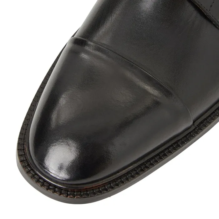 Men Dress Shoes Bruno Magli Aydin Cap Toe Leather DerbyBlack
