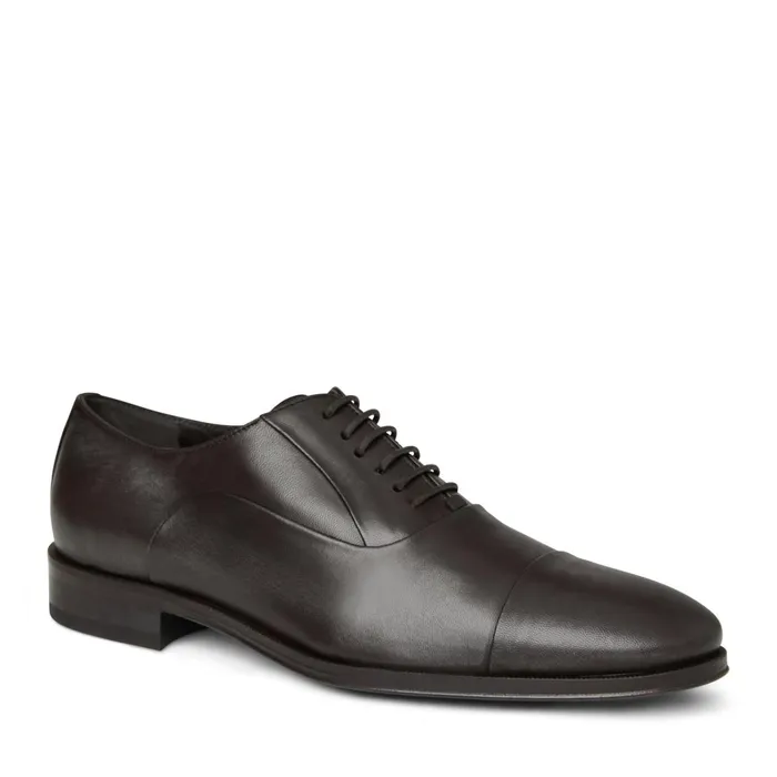 Men Dress Shoes Bruno Magli Maioco Leather Oxford 8211 Dark Brown
