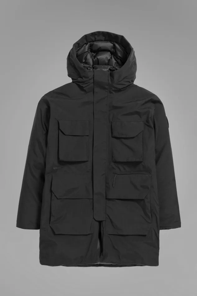 Men Expedition Parka GoreTex Black Norse Projects Outerwear