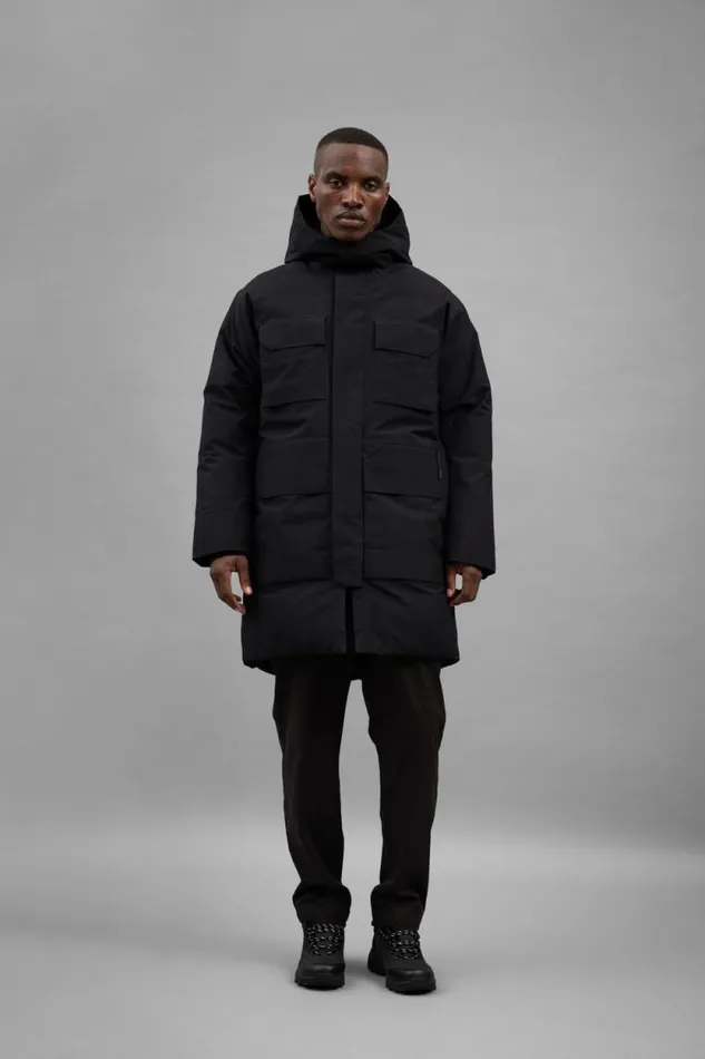 Men Expedition Parka GoreTex Black Norse Projects Outerwear