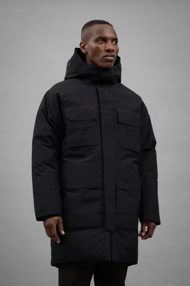 Men Expedition Parka GoreTex Black Norse Projects Outerwear
