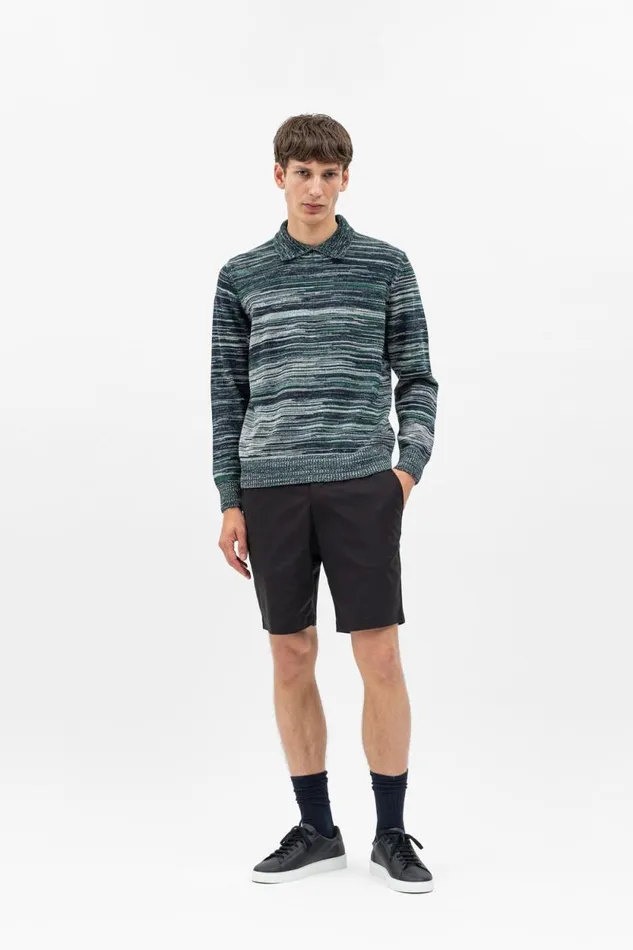 Men Ezra Solotex Short Black Norse Projects Shorts