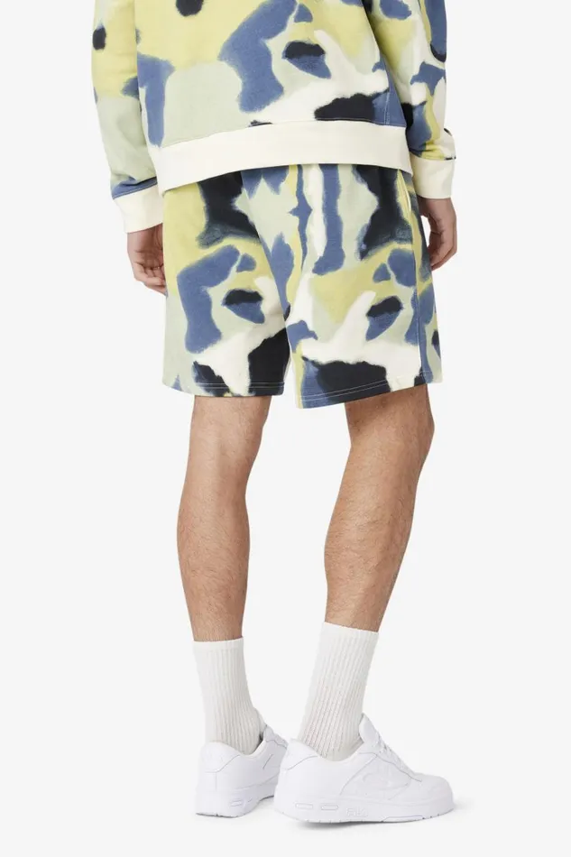 Men Fila Pants and Shorts Aim Short Baby039s Breath Brushstroke Print