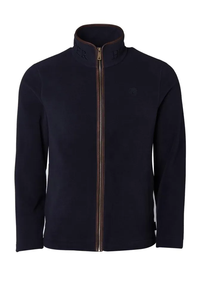 Men Fleeces Holland Cooper Country Fleece Jacket Ink Navy
