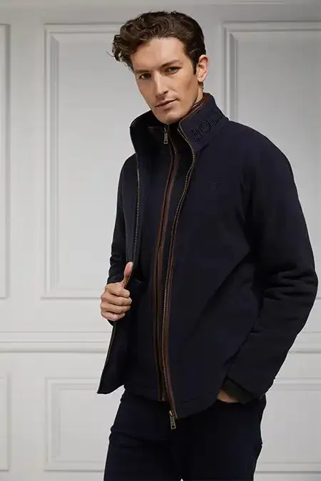 Men Fleeces Holland Cooper Country Fleece Jacket Ink Navy