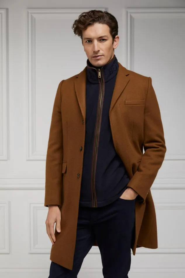 Men Gilets Holland Cooper Country Fleece Gilet Ink Navy