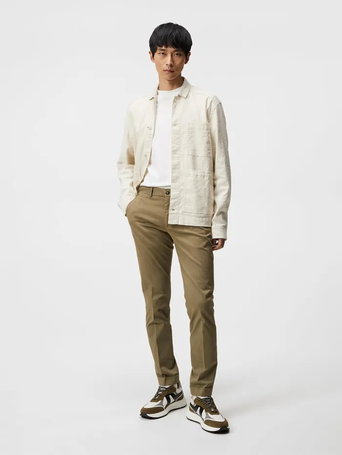 Men Grant Gmt Dyed Pants Aloe JLindeberg Tailored Trousers Men Grant Gmt Dyed Pants Aloe JLindeberg Tailored Trousers
