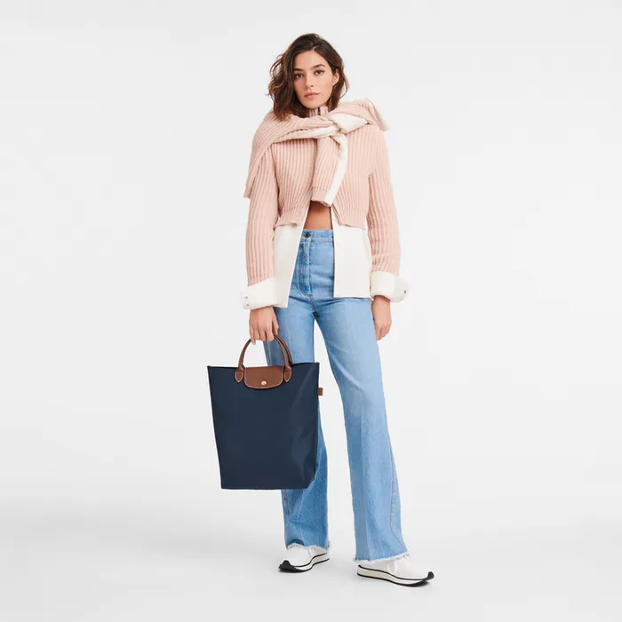Men Handbags Longchamp Le Pliage Original M Tote bag NavyNavyNavy Men Handbags Longchamp Le Pliage Original M Tote bag NavyNavyNavy
