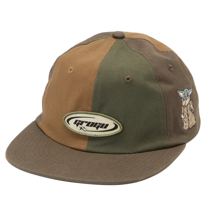 Men Hats and Beanies DC Shoes Star Wars DC Grogu Baseball Hat multi green