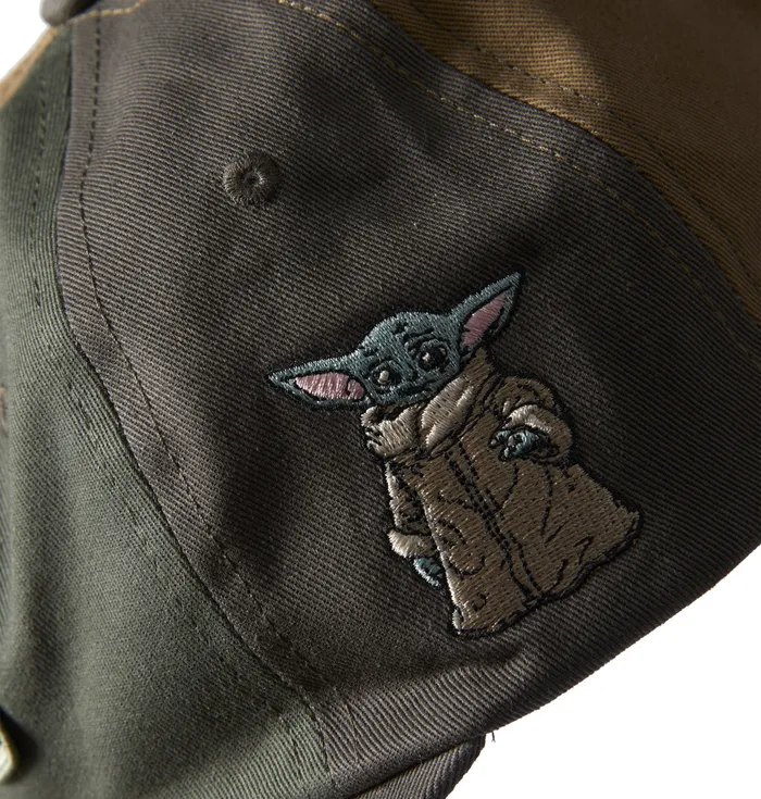 Men Hats and Beanies DC Shoes Star Wars DC Grogu Baseball Hat multi green