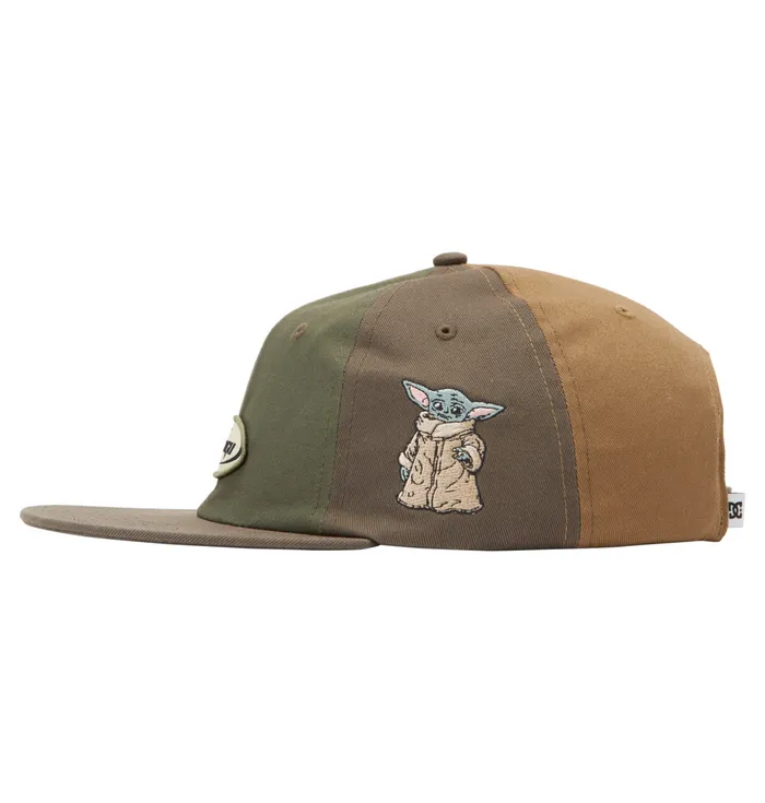 Men Hats and Beanies DC Shoes Star Wars DC Grogu Baseball Hat multi green