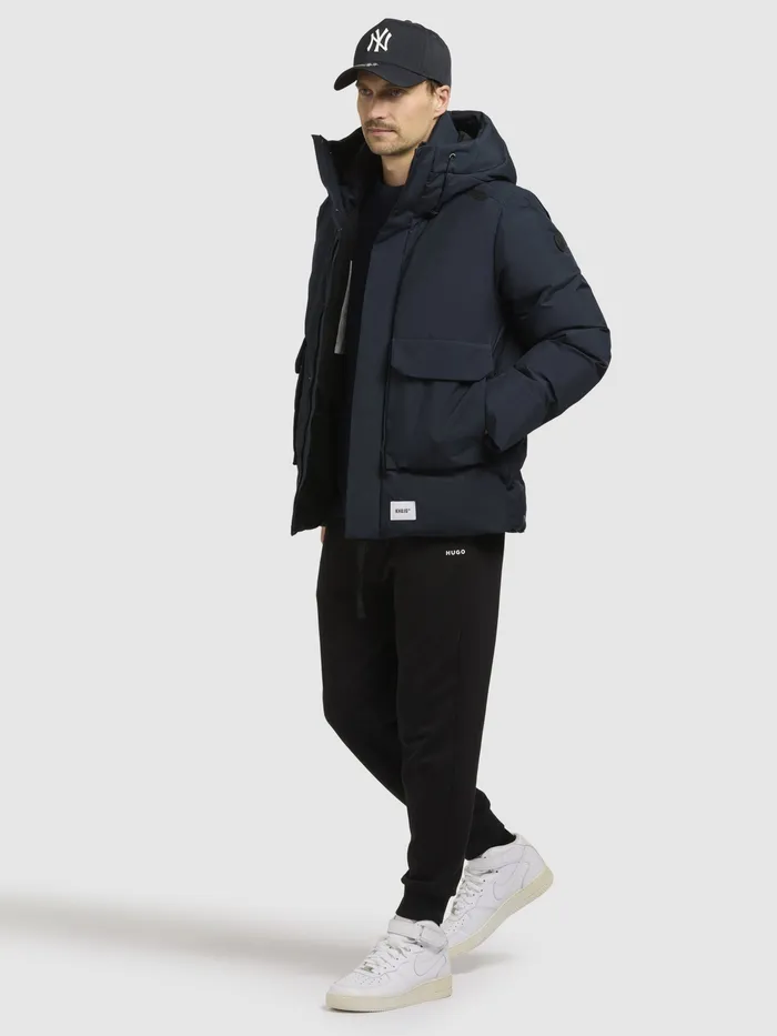 Men Jacke HINTO2 Dunkelblau Dunkelblau Short Jackets KHUJO