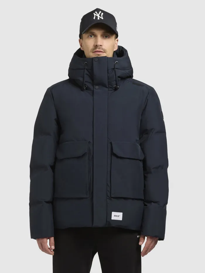 Men Jacke HINTO2 Dunkelblau Dunkelblau Short Jackets KHUJO