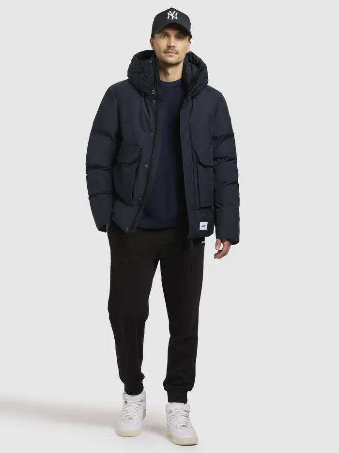 Men Jacke HINTO2 Dunkelblau Dunkelblau Short Jackets KHUJO