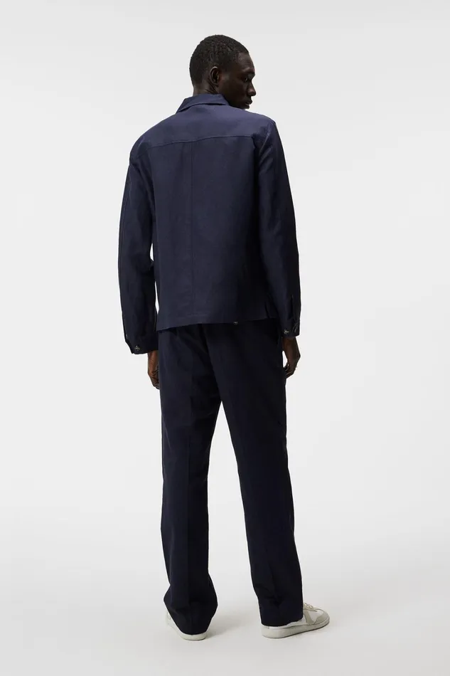 Men Jackson Tencel Linen Jacket JL Navy JLindeberg Jackets Men Jackson Tencel Linen Jacket JL Navy JLindeberg Jackets