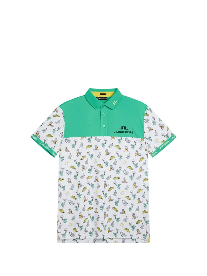 Men Jeff Golf Polo White JLindeberg Polo Shirts Men Jeff Golf Polo White JLindeberg Polo Shirts