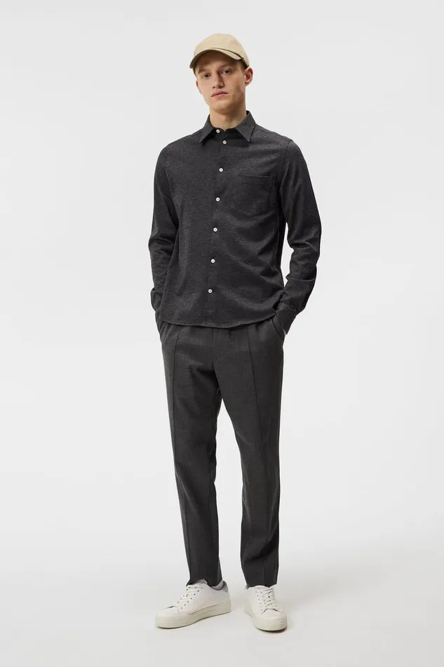 Men Jersey Stripe Slim Shirt High Rise JLindeberg Shirts Men Jersey Stripe Slim Shirt High Rise JLindeberg Shirts