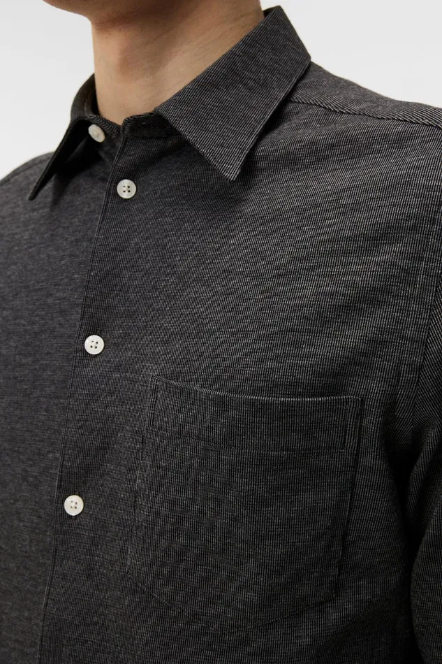 Men Jersey Stripe Slim Shirt High Rise JLindeberg Shirts Men Jersey Stripe Slim Shirt High Rise JLindeberg Shirts