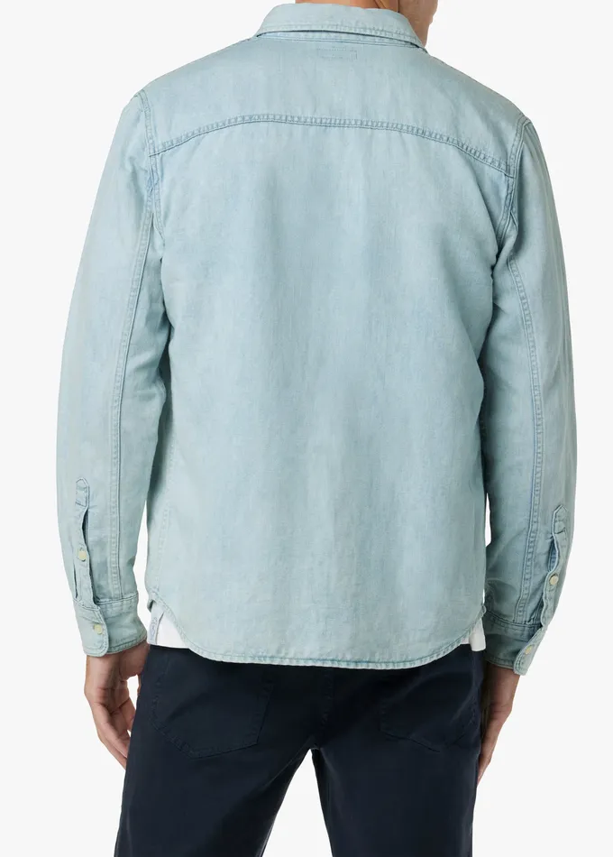 Men Joe8217s Jeans LOU INDIGO LINEN SHIRT Spring Sky Tops Tees Men Joe8217s Jeans LOU INDIGO LINEN SHIRT Spring Sky Tops Tees