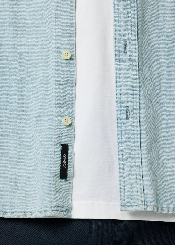 Men Joe8217s Jeans LOU INDIGO LINEN SHIRT Spring Sky Tops Tees Men Joe8217s Jeans LOU INDIGO LINEN SHIRT Spring Sky Tops Tees