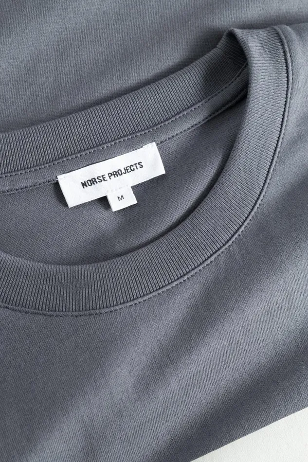 Men Johannes Organic Bucket Hat Print Tshirt Magnet Grey Norse Projects TShirts