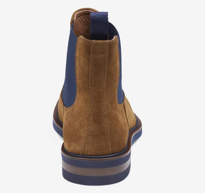Men Johnston and Murphy Boots Hartley Chelsea Boot Snuff Italian Suede Men Johnston and Murphy Boots Hartley Chelsea Boot Snuff Italian Suede