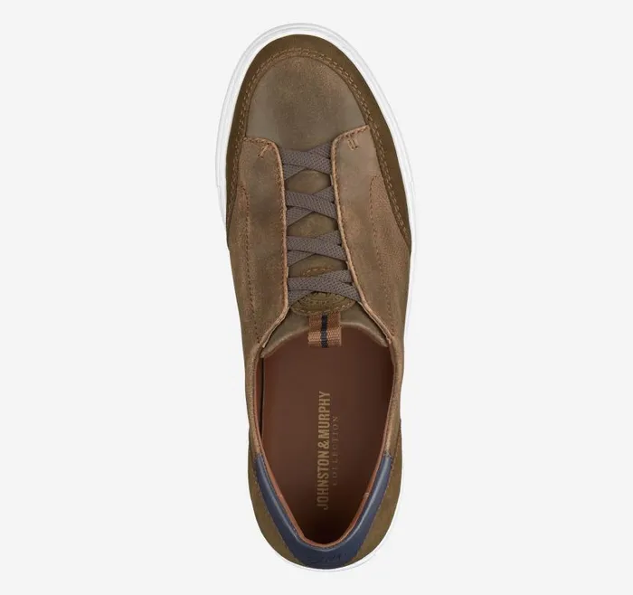 Men Johnston and Murphy LaceUps Anson Stretch LacetoToe Brown English Suedesheepskin Men Johnston and Murphy LaceUps Anson Stretch LacetoToe Brown English Suedesheepskin