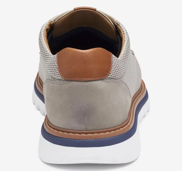 Men Johnston and Murphy LaceUps Braydon Knit Plain Toe Gray Knit Men Johnston and Murphy LaceUps Braydon Knit Plain Toe Gray Knit