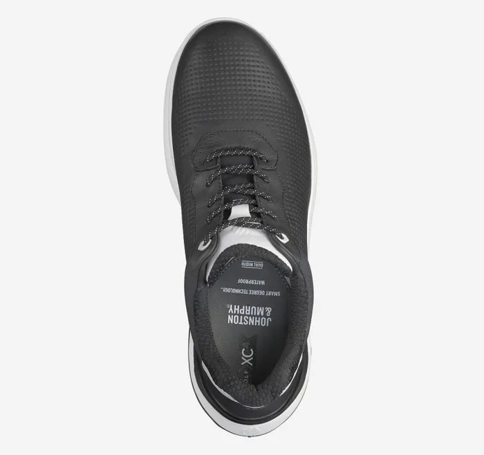 Men Johnston and Murphy LaceUps HT1Luxe UThroat Black Waterproof Full Grain Men Johnston and Murphy LaceUps HT1Luxe UThroat Black Waterproof Full Grain