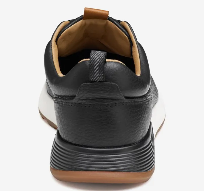 Men Johnston and Murphy LaceUps Kinnon Perfed Jogger Black Full Grain Men Johnston and Murphy LaceUps Kinnon Perfed Jogger Black Full Grain