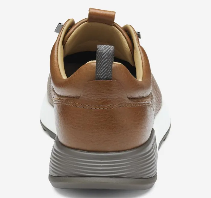 Men Johnston and Murphy LaceUps Kinnon Perfed Jogger Dark Tan Full Grain Men Johnston and Murphy LaceUps Kinnon Perfed Jogger Dark Tan Full Grain