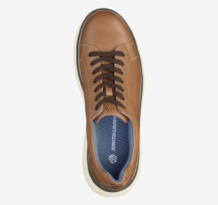 Men Johnston and Murphy LaceUps Oasis LaceToToe Tan Full Grain Men Johnston and Murphy LaceUps Oasis LaceToToe Tan Full Grain