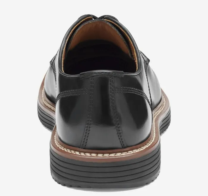 Men Johnston and Murphy LaceUps Upton Cap Toe Black Full Grain Men Johnston and Murphy LaceUps Upton Cap Toe Black Full Grain