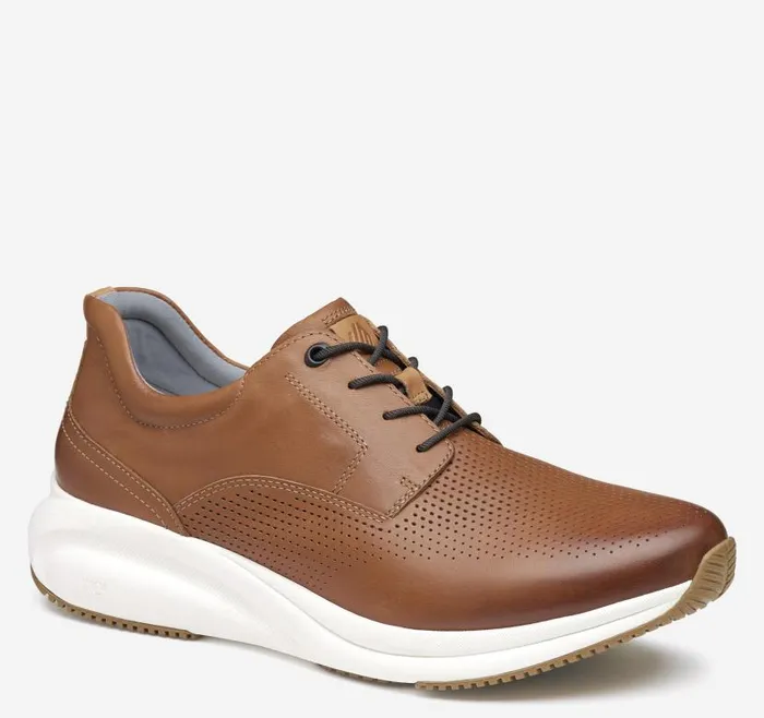 Men Johnston and Murphy LaceUps XC4 TR3Luxe Hybrid Tan Waterproof Full Grain
