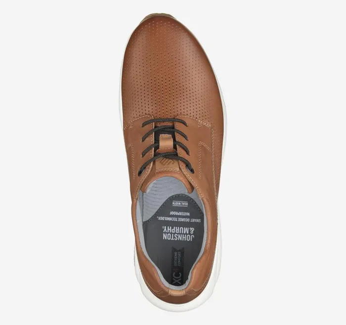 Men Johnston and Murphy LaceUps XC4 TR3Luxe Hybrid Tan Waterproof Full Grain Men Johnston and Murphy LaceUps XC4 TR3Luxe Hybrid Tan Waterproof Full Grain