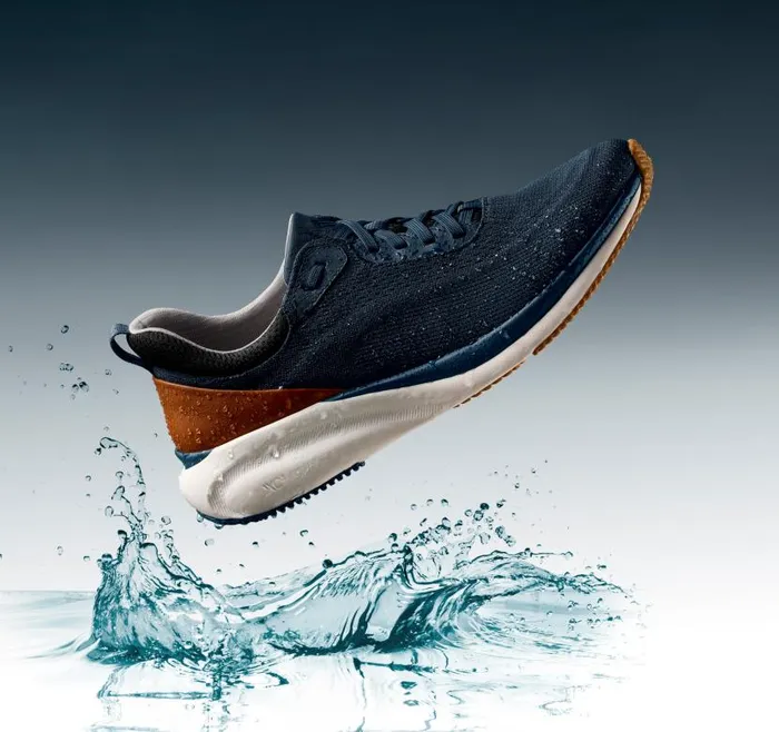 Men Johnston and Murphy LaceUps XC4 TR4Sport Hybrid Navy Waterproof Knit