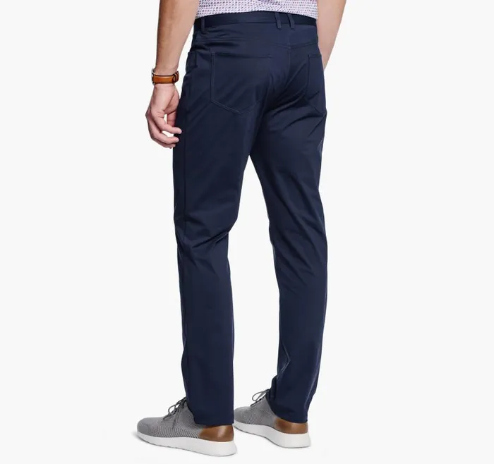 Men Johnston and Murphy Pants and Jeans XC4 Performance FivePocket Pants Navy Men Johnston and Murphy Pants and Jeans XC4 Performance FivePocket Pants Navy