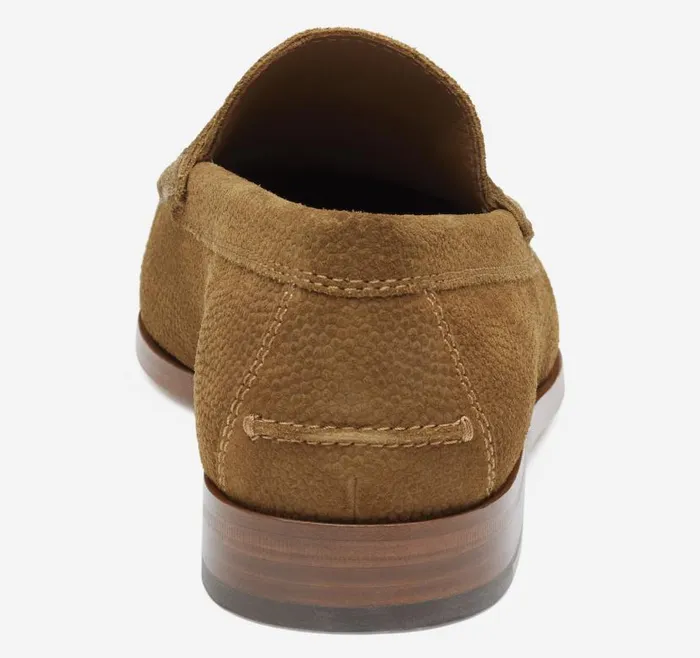 Men Johnston and Murphy SlipOns and Loafers Baldwin Penny Loafer Snuff English Suede Men Johnston and Murphy SlipOns and Loafers Baldwin Penny Loafer Snuff English Suede