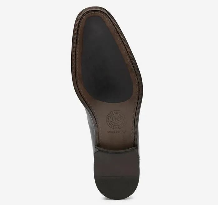 Men Johnston and Murphy SlipOns and Loafers Ellsworth Bit Loafer Black Italian Calfskin Men Johnston and Murphy SlipOns and Loafers Ellsworth Bit Loafer Black Italian Calfskin