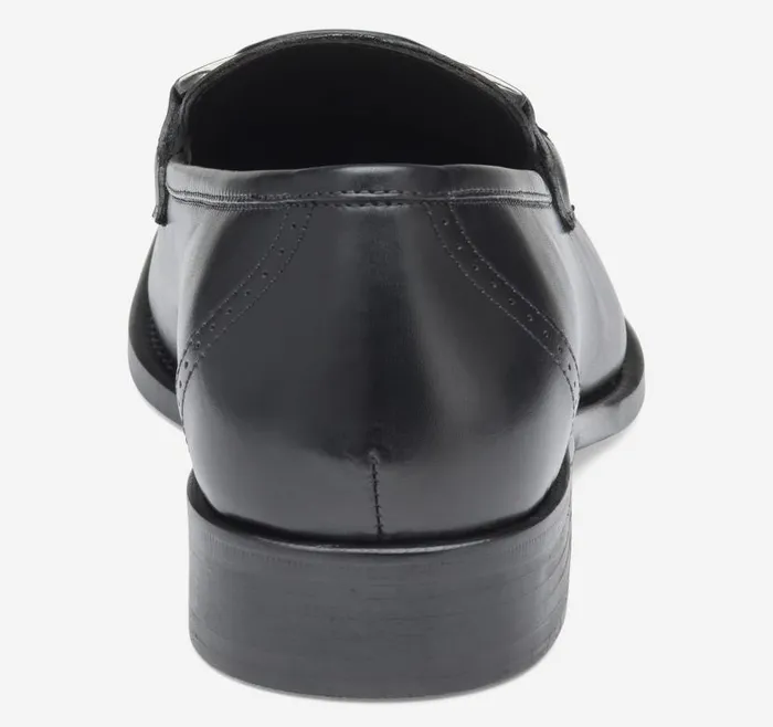 Men Johnston and Murphy SlipOns and Loafers Ellsworth Bit Loafer Black Italian Calfskin Men Johnston and Murphy SlipOns and Loafers Ellsworth Bit Loafer Black Italian Calfskin