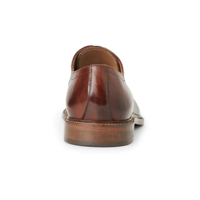 Men Laceups and Oxfords Bruno Magli Aydin Cap Toe Leather DerbyCognac