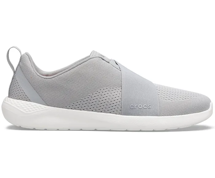 Men LiteRide Modform SlipOn Light Grey White Sneakers Crocs