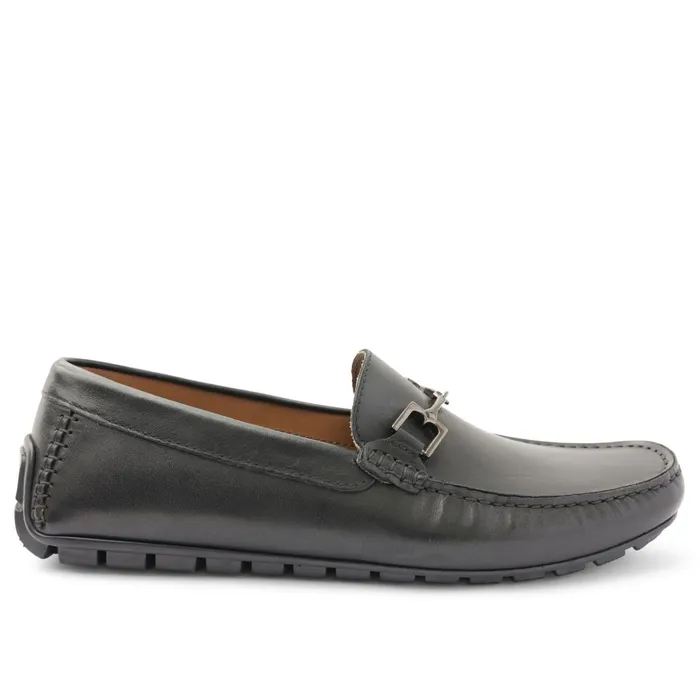 Men Loafers and Slipons Bruno Magli Xander Leather Driving Moccasin 8211 Black