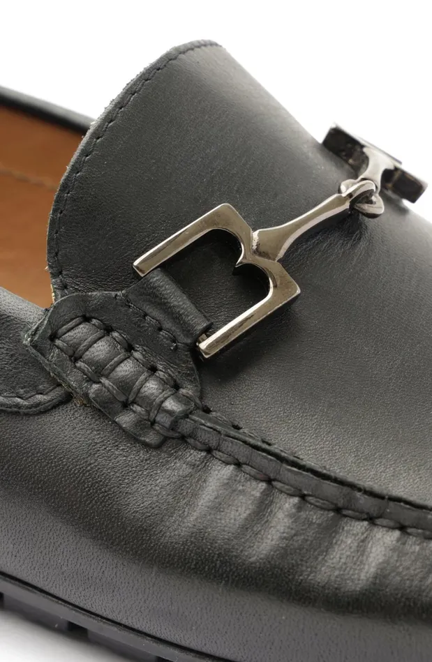 Men Loafers and Slipons Bruno Magli Xander Leather Driving Moccasin 8211 Black