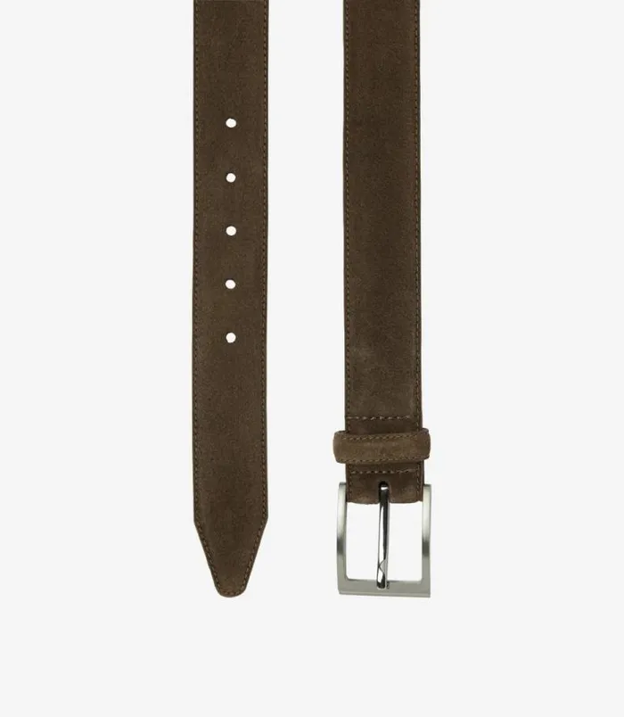 Men Loake Casual Belts William Belt Flint Suede